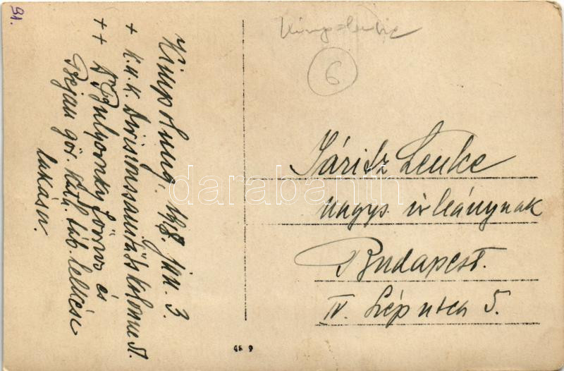 1918 Campulung Moldovenesc, Moldvahosszúmező, Kimpolung (Bukovina, Bukowina); street view. photo - Image 2