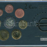 Belgium 1999-2006. 1c-2E (8xklf) forgalmi emlékérme összeállítás műanyag dísztokban T:1,1- Belgium 1999-2006. 1 Cent - 2 Euro (8xdiff) commemorative coin set in plastic case C:UNC,AU