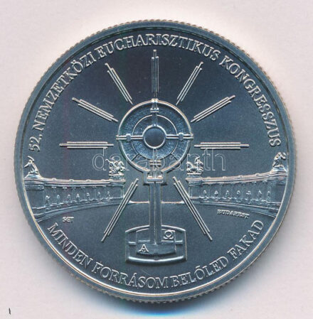 2020. 2000Ft Cu-Ni '52. Nemzetközi Eucharisztikus Kongresszus' T:BU Adamo EM415