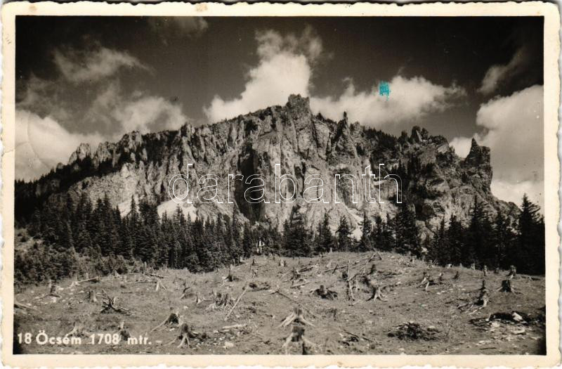 1943 Csíki-havasok, Muntii Ciucului; Öcsém / Varful Ecem / mountain peak