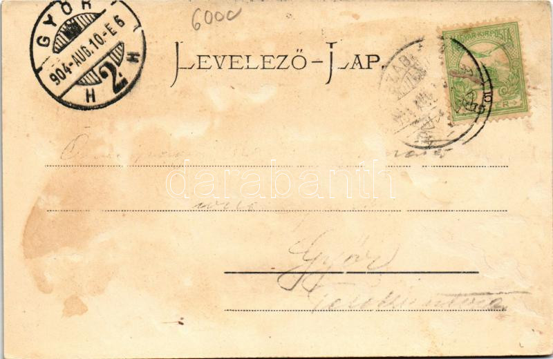 1904 Szabadka, Subotica; Bunyevác lakodalom. Vig Zsigm. Sándor kiadása / Bunjevci wedding, folklore (Rb) - Image 2