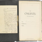 1938 Őslevél. Dubovay Jenő családfája + levél neki - Image 2