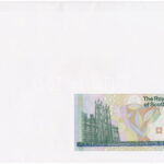 Skócia 1999. 1P felbélyegzett borítékban, bélyegzéssel T:I Scotland 1999. 1 Pound in envelope with stamp and cancellation C:UNC - Image 2
