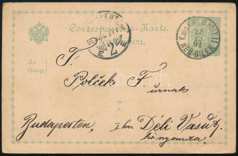 1902 Ezen évben megyünk haza. Népfölkelő katonák egyedi készítésű levelezőlapja - Image 2