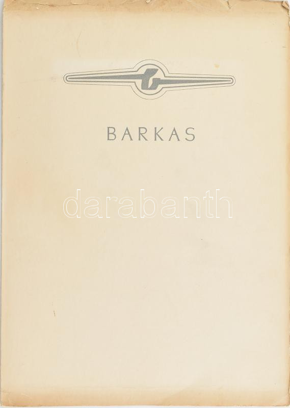 cca 1960 Barkas vezető részére kiállított dicsérő oklevél fényképpel a Barkas gyártól - Image 2