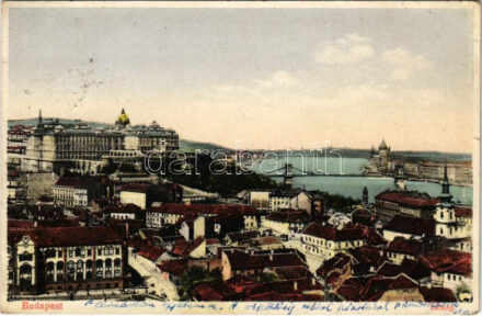 1940 Budapest I. Királyi vár, Tabán, Lánchíd