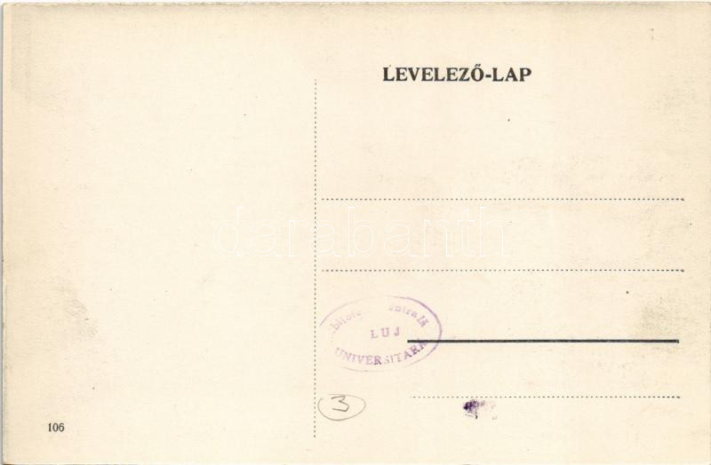 Pécs, Takarékpénztár palota, piac, üzletek - Image 2