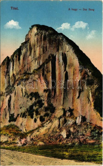 Titel, A hegy. Szuboticski Szimó kiadása / Der Berg / mountain