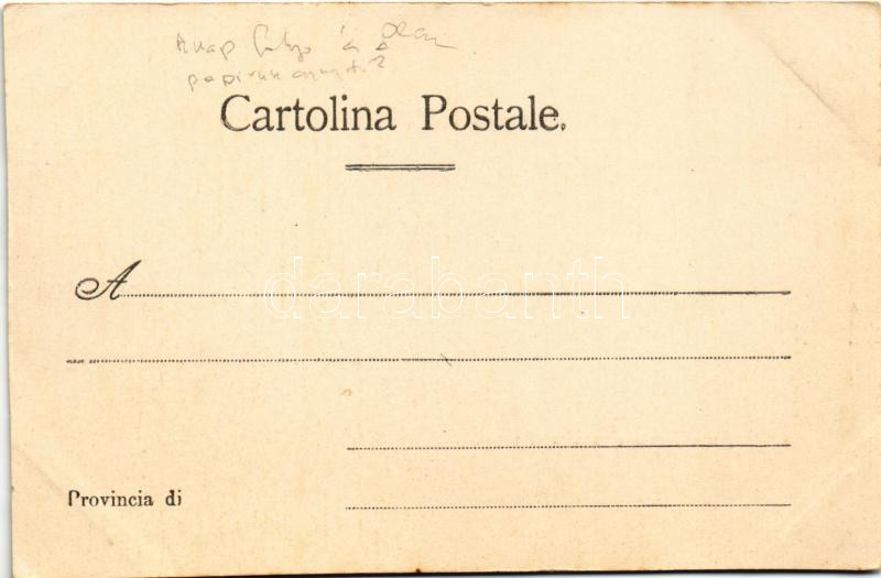 Siracusa, Syracuse (Sicily); Fiume Anapo e raccolta di papiri / Italian folklore, papyrus collecting (EK) - Image 2