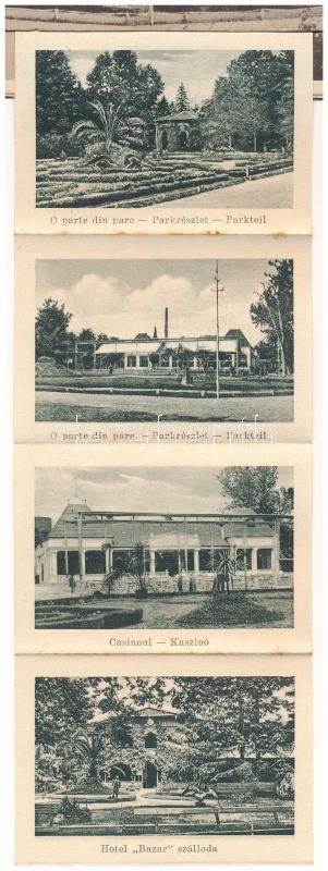 Buziásfürdő, Baile Buzias; leporellólap 10 képpel / leporellocard with 10 pictures (EK) - Image 2