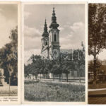13 db régi fekete - fehér Budapest