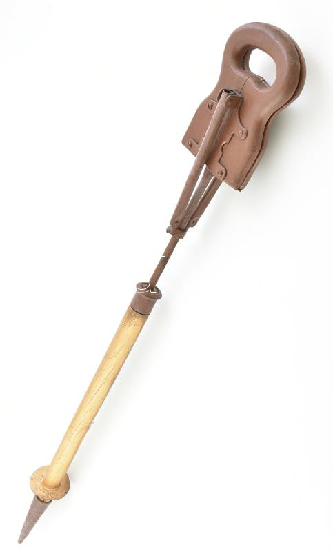 Régi túraszék, felújítva. H: 87 cm - Image 2