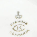 Cape Knoll porcelán teás csésze. Kézzel festett, jelzett, minimális kopással - Image 3