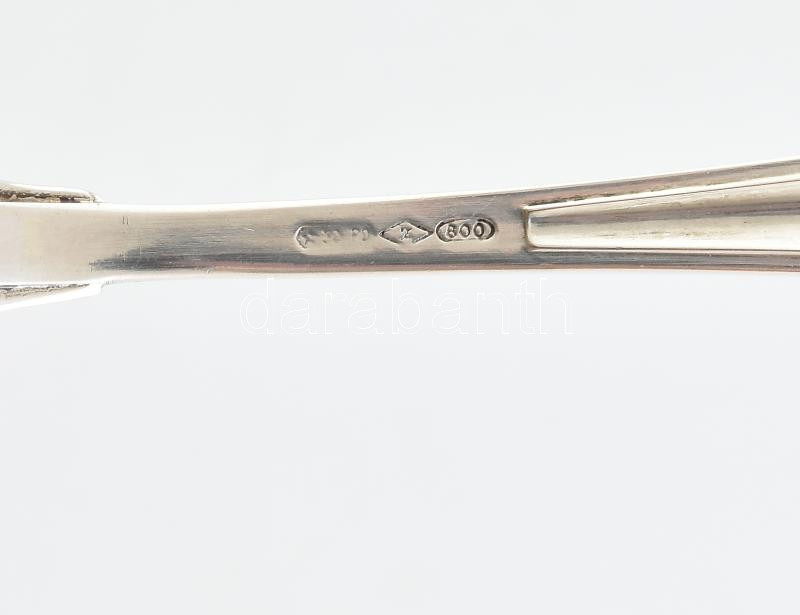 Ezüst (Ag) kis süteményes lapát, jelzett, 21 g, h: 13,5 cm - Image 2
