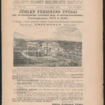 1879 A Természettudományi Közlöny hirdető melléklete 12l. szakadással