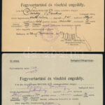 1941 Származási igazolvány és fegyvertartási igazolvány Sárdy Brutus festőművésznek - Image 2