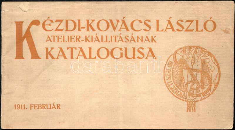 1906-1910 Kézdi-Kovács László (1864 - 1942) festőművész 3 db kiállítási katalógusa - Image 2