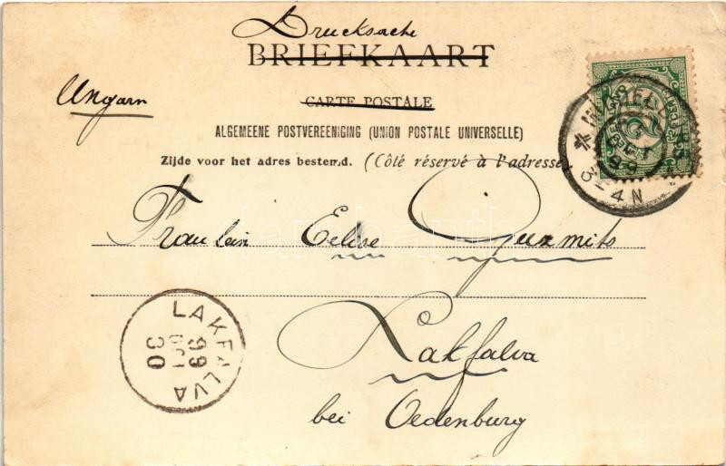 1899 (Vorläufer) Zeeuwsche boerinnetjes / Dutch folklore, peasant women from Zeeland (EK) - Image 2