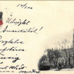 1900 New York, Old Trinity Church, Broadway