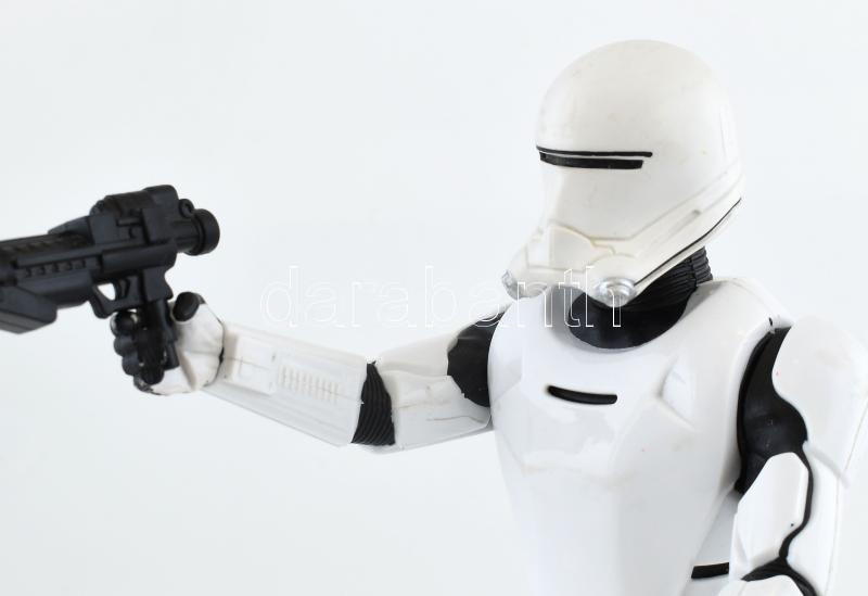 Hasbro Star Wars rohamosztagos figura, mozgatható végtagokkal, fegyverrel, m: 30 cm / Star Wars Stormtrooper figurine, with blaster and moving parts - Image 2