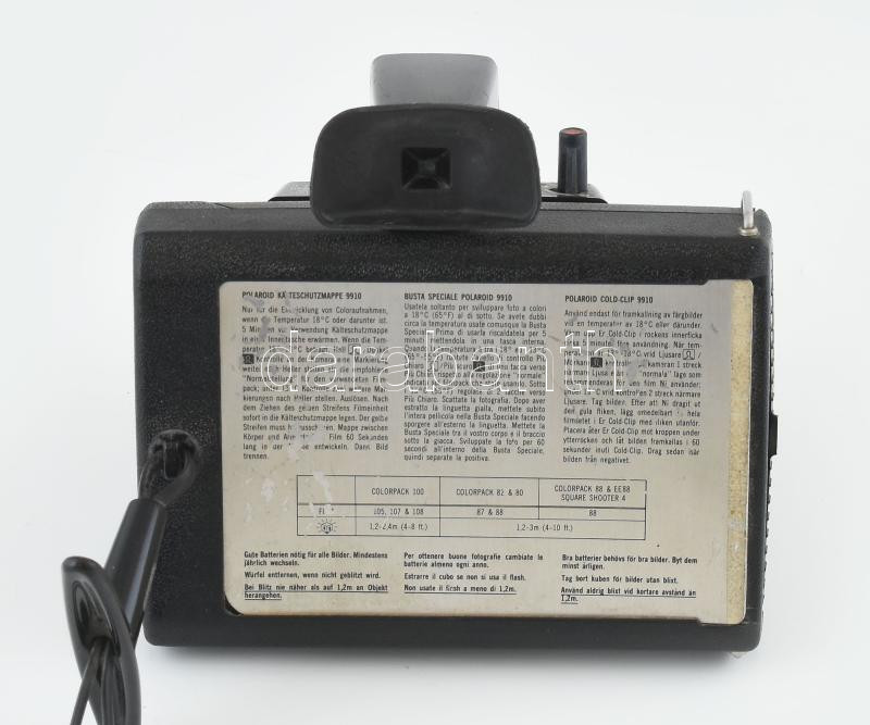 Polaroid Colorpack 88 instant fényképezőgép, korának megfelelő állapotban, nem kipróbált / Polaroid Colorpack 88 instant camera, untested - Image 3