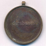 1907. 'Rúdugrás II. / 1907. jún. 2.' bronz díjérem füllel (30mm) T:1-,2 - Image 2