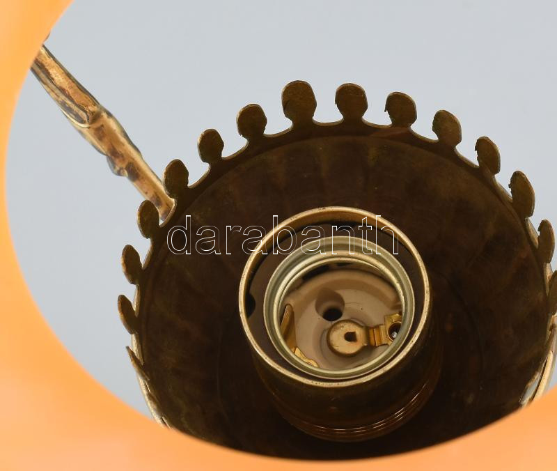 Asztali lámpa, szép állapotban, működik. m:34,5 cm - Image 3