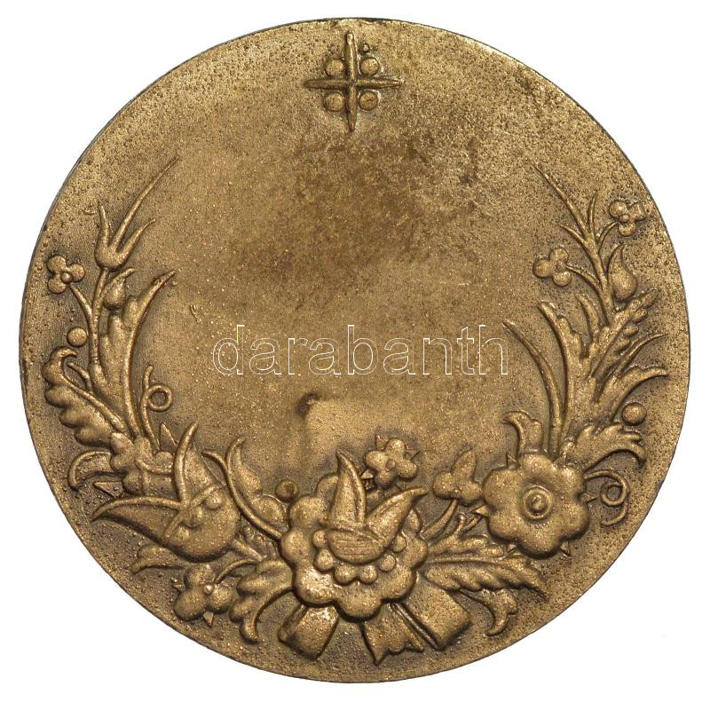 ~1930. 'Pénzjegynyomda Sportegyesülete 1926' kétoldalas fém díjérem. Szign.: Horváth E (Horváth Endre 1896-1954?). T:2 - Image 2