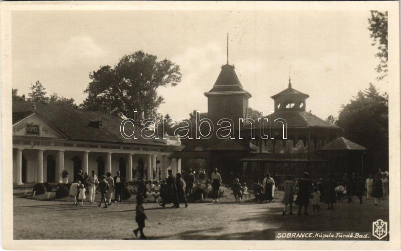 Szobránc, Szobráncfürdő, Kúpele Sobrance; Fürdő, gyógykút / spa, bathhouse, spring source, well
