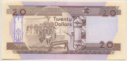 Salamon-szigetek 2004-2011. 20$ T:I Solomon Islands 2004-2011. 20 Dollars C:UNC Krause KM#28