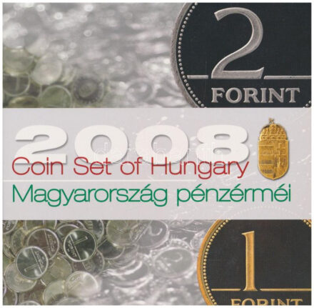 2008. 1Ft-100Ft (7xklf) 'Búcsú az egy- és kétforintostól' forgalmi sor szettben T:PP Adamo FO42.1