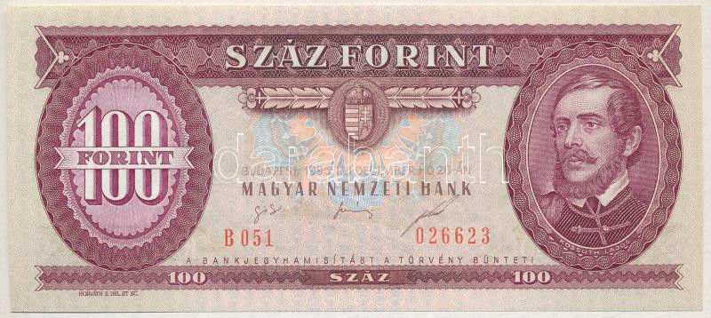 1995. 100Ft 'B 051 026623' T:I,I- kis folt Adamo F39