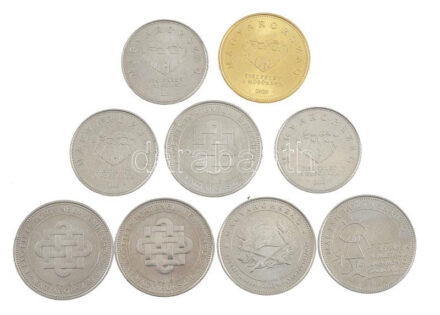 2005. 50Ft Cu-Ni emlékkiadás '15 éves a Nemzetközi Gyermekmentő Szolgálat' + 2015. 50Ft Cu-Ni 'Nemzeti és történelmi emlékhelyek' (3x) + 2020. 50Ft Cu-Ni '150 éves a szervezett Magyar Tűzoltóság' + 2020. 10Ft Cu-Ni 'Tisztelet a