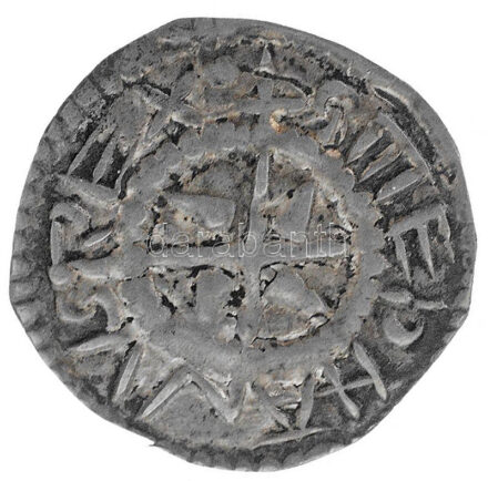 997-1038. Denár Ag 'I. István' (0,59g) T:1- patina Hungary 997-1038. Denar Ag 'Stephen I' (0,59g) C:AU patina Huszár: 1., Unger I.: 1.