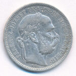 1895KB 1K Ag 'Ferenc József' T:2- Adamo K5