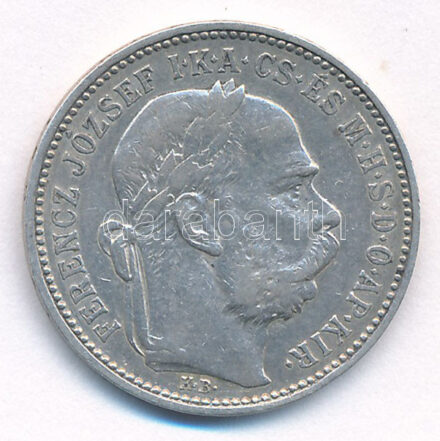 1896KB 1K Ag 'Ferenc József' T:2,2- Adamo K5
