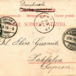 1899 (Vorläufer) Zürich, Zurich; general view. Gebr. Künzli litho (EK) - Image 2