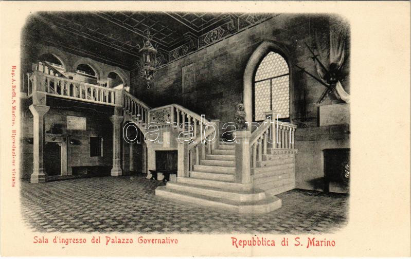 San Marino, Sala d'ingresso del Palazzo Governativo / government palace