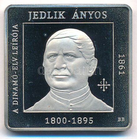 2011. 1000Ft Cu-Ni 'Jedlik Ányos - a Dinamó-elv leírója' kapszulában T:PP patina Adamo EM236