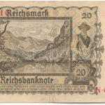 Német Harmadik Birodalom 1939. 20M 'N 00855116' T:III German Third Reich 1939. 20 Mark 'N 00855116' C:F Krause P#5A - Image 2