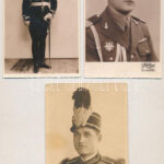 3 db RÉGI román katonai fotó / 3 pre-1945 Romanian military photos