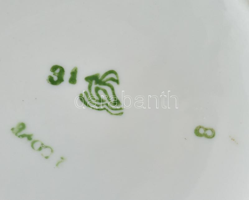 Orosz porcelán teás kanna. Matricás, jelzett, hibátlan. 17 cm - Image 2