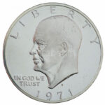 Amerikai Egyesült Államok 1971S 1$ Ag 'Eisenhower' T:PP USA 1971S 1 Dollar Ag 'Eisenhower' C:PP Krause KM#203a