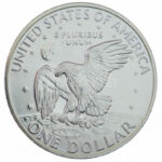 Amerikai Egyesült Államok 1971S 1$ Ag 'Eisenhower' T:PP USA 1971S 1 Dollar Ag 'Eisenhower' C:PP Krause KM#203a - Image 2