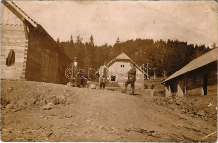 1910 Máramarossziget, Sighetu Marmatiei; erdészlak / forestry house. photo (EK)