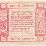 Esztergom 1919. június 10. 2K 'Esztergomi Pénzintézetek Utalványa' T:III Adamo EST1.1
