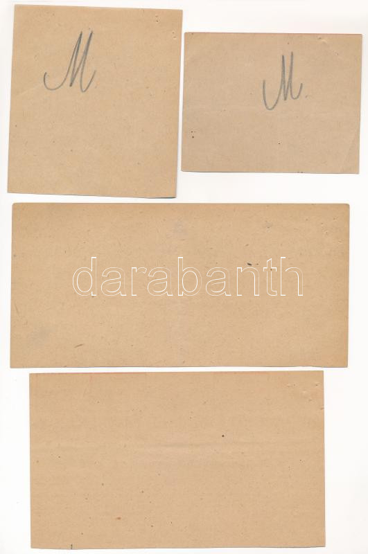 Budapest 1917. 'Budapesti Babjegy' + DN 'Budapesti Zsírjegy' + 1918 augusztus. 'Budapesti Liszt- és Kenyérjegy' + 1918 szeptember 'Budapesti Liszt- és Kenyérjegy' T:I-,II - Image 2