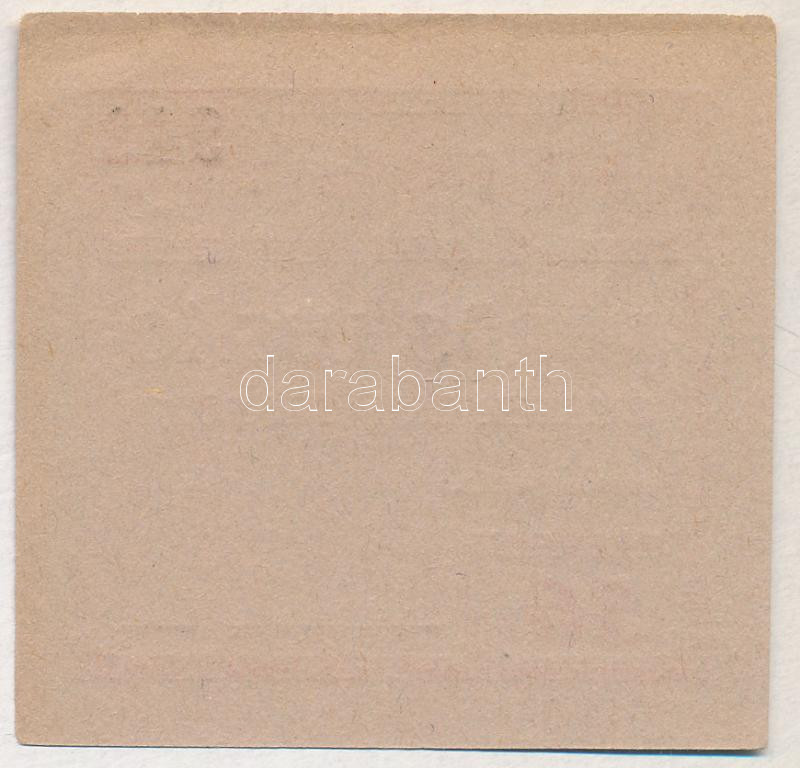 Budapest 1919. 50f 'Vörös Ujság' szükségpénz T:I Adamo BUC300.1 - Image 2