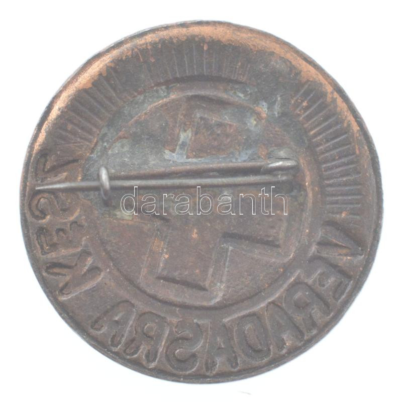 ~1970-1980. 'Véradásra kész' zománcozott bronz jelvény (22mm) T:2 - Image 2