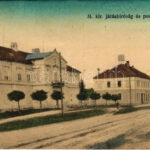 1920 Felsőőr, Oberwart; M. kir. járásbíróság és postahivatal. Löwy Benő kiadása / county court and post office / Bezirksgericht und Postamt (Rb)